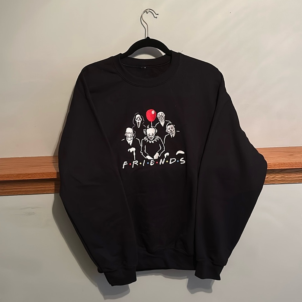 Custom Horror Icons Inspired Crewneck
